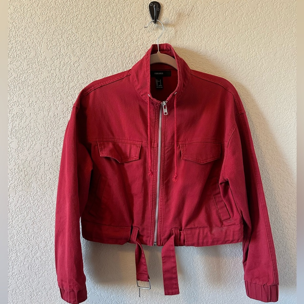 Forever 21 Red Jacket